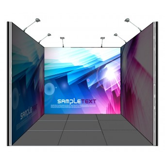 3x3 Inline Shell Scheme Booth Upgrade